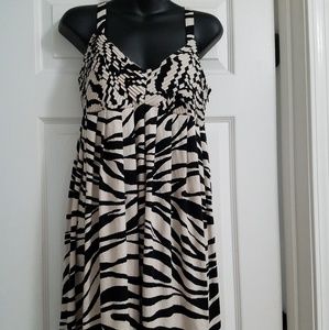 Calvin Klein Zebra Print Dress - NWT